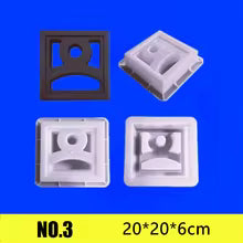 Hollow Plastic Brick molds For Garden Decoration