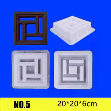 Hollow Plastic Brick molds For Garden Decoration