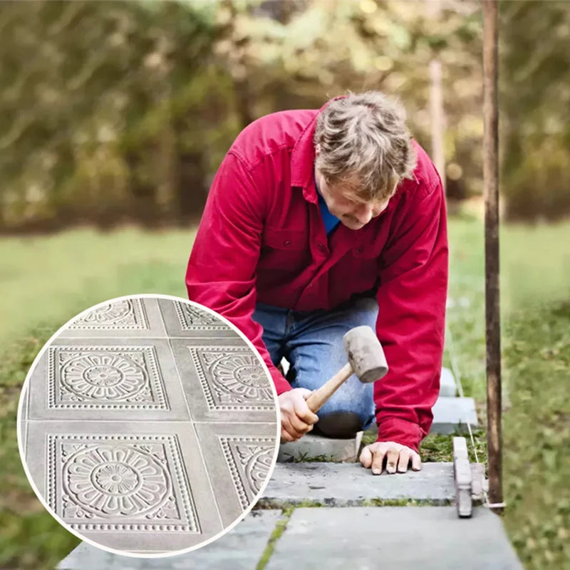 Beautiful Petal Cement Mold Beautify Artistic Sense For Garden Lover