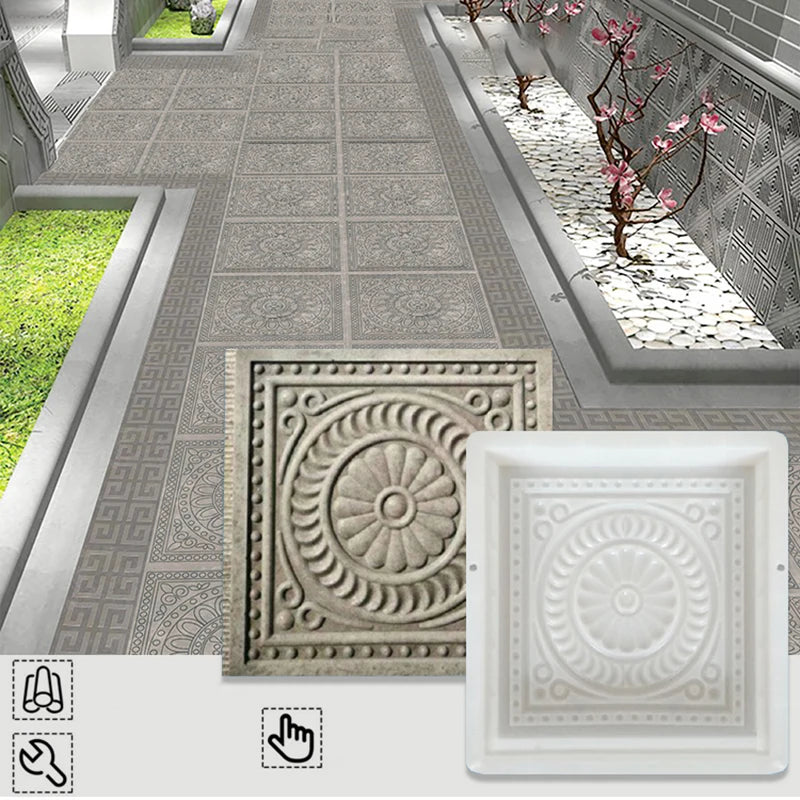 Beautiful Petal Cement Mold Beautify Artistic Sense For Garden Lover