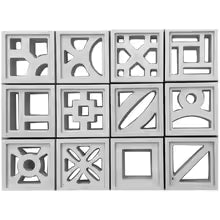 Hollow Plastic Brick molds For Garden Decoration