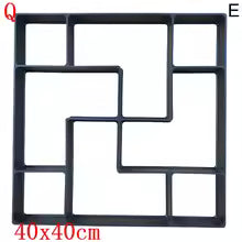 Path Maker Mold Plastic Concrete Molds Reusable DIY Manually Cement Brick Stone Road Garden Buildings Paving Mold Decor Jardin