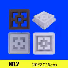 Hollow Plastic Brick molds For Garden Decoration