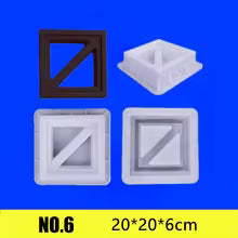 Hollow Plastic Brick molds For Garden Decoration