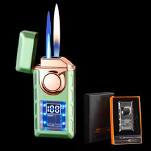 New hot selling windproof gas powered electronic lighter