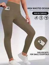 Super soft waist shaping leggings with high waist pockets