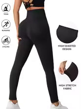 Super soft waist shaping leggings with high waist pockets