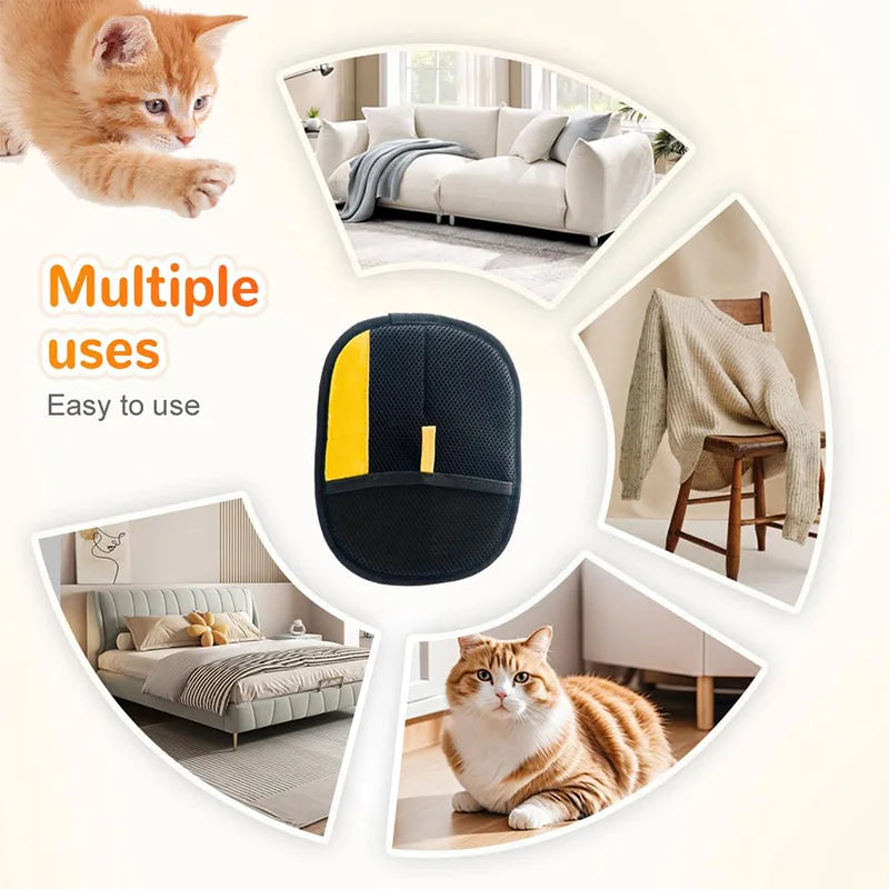 Pet Hair Removal and Cleaning Gloves