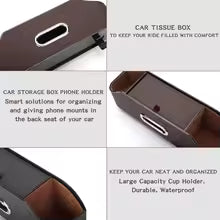 Multifunctional Car Seat Back Storage Box