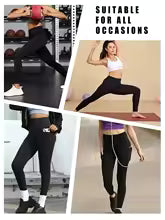Super soft waist shaping leggings with high waist pockets