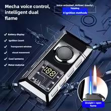 New hot selling windproof gas powered electronic lighter