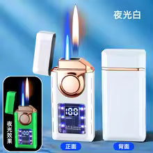 New hot selling windproof gas powered electronic lighter