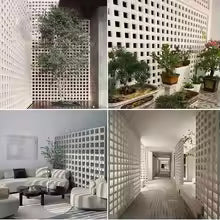 Hollow Plastic Brick molds For Garden Decoration