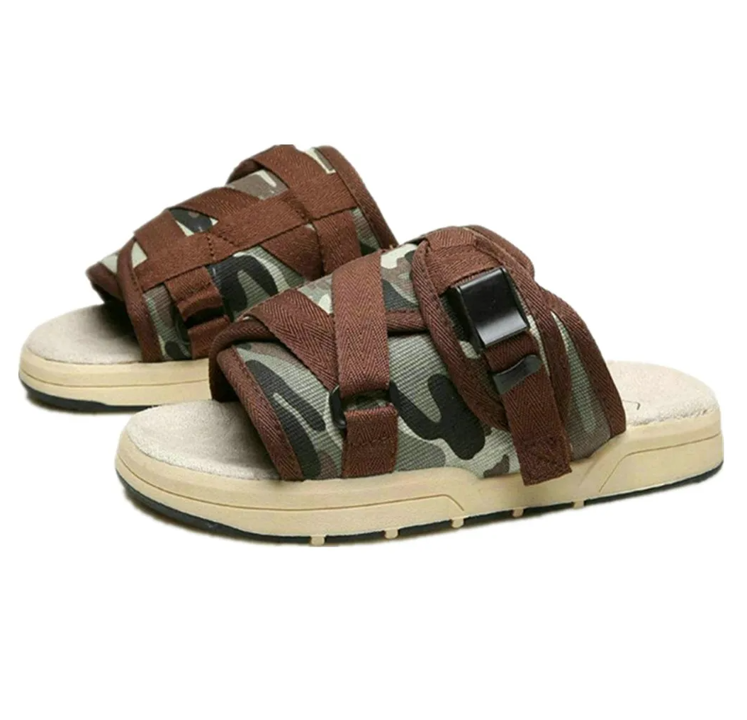 Fashionable anti-slip fringed fabric slippers