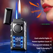 New hot selling windproof gas powered electronic lighter