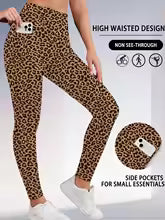 Super soft waist shaping leggings with high waist pockets